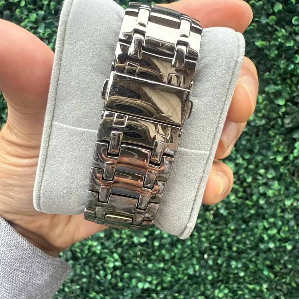 Armitron Men's Gun Metal Color Tone Watch